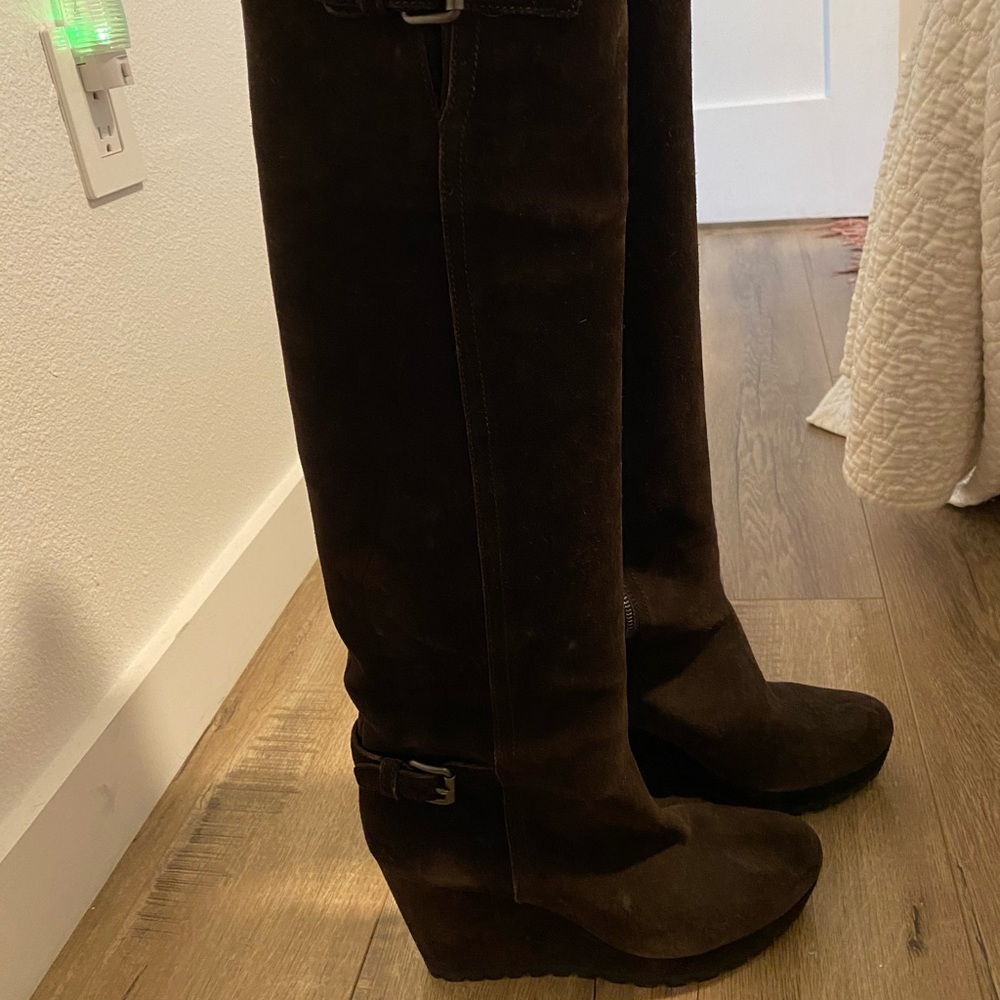 Prada Sport Suede Boots